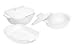 Corelle Coordinates 5 Piece Casserole Set, Pure White
