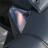 ラフ&ロード：透明窓付き ボクサーハンドルカバー / RR-5915 / マットレザー