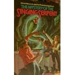 Alfred Hitchcock and the three investigators in The mystery of the singing serpent (Alfred Hitchcock mystery series) book cover