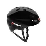 Razor V-17 Youth Multi-Sport Helmet (Black Gloss)