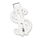 Sterling Silver Dollar Sign Money Clip by 