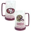 San Francisco 49Ers NFL Crystal Freezer Mug