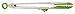 Tovolo Tip Top Tongs, Easy-Grip Silicone Head, Locking-Mechanism, 13 Inches, Spring Green
