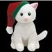 TY Holiday Baby Beanie - TWINKLING the White Cat