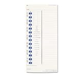 Pyramid Time Cards For Pyramid Models 3500 & 3700, 4in. x 9in., Pack Of 100