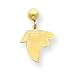 14K Atlanta Falcons Falcon Dangle Post Earrings