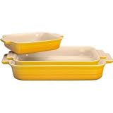 Le Creuset Stoneware Dijon Rectangular Baker Set 3-pc.