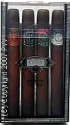Cuba by Cuba, 4 piece gift set for men with Black, Grey, Green & Brown