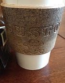 Reusable Natural Color Cup Sleeve