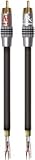 Acoustic Research PR130 Audio Cable, Gold RCA P - RCA P (3 feet)