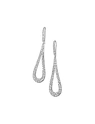 Clevereves 14K White Gold Pair 1 1 2 Ct Tw Diamond Earrings