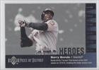2002 UD Piece of History Tape Measure Heroes #TM25 - Barry Bonds