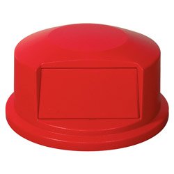 Red Brute Container Domed Lid, 55 Gallon Capacity (RUB127D) Category: Trash Can Lids