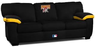 Home Team MLB Pittsburgh Pirates Classic Sofa