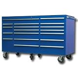 Mountain MTN31172B Blue 72 18 Drawer Tool Cabinet