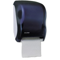San Jamar Electronic Automatic Towel Dispenser Smart System Classic Design - Black