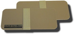Beige - side window Sun Visor Extenders