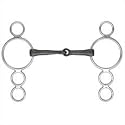 Continental Sweet Iron Jointed Snaffle-5 1/2"