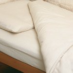 Duvet cover and pilowcase/natural