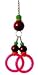 Kitchen & Housewares : Earring Medium Parrot Toy