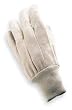 Condor 3AD76 Glove, Jersey, Canvas, White, L, Pr