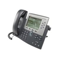 Cisco Unified IP Phone 7962G - VoIP phone - SCCP, SIP - silver, dark gray