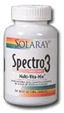 Spectro 3 180 Tabs ( Multi-Vita-Min ) Solaray