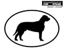 BULLMASTIFF Oval Bumper Sticker