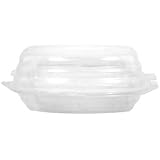 BANANA SPLIT BOAT W/LID, CS 4/125, 05 0250 WNA COMET WEST, INC. PLASTIC CATERWARE