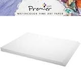 Premier Imaging Fine Art Archival Textured Matte Watercolor Inkjet Paper, 15mil, 310g/m2, 11 x 17, 50 Sheets