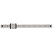 THK Linear Motion Guide Model SRS-WM, Single Block, Caged Ball Miniature, Outer Dimensions: 12mm Height, 30mm Width, 39mm Length, Rail: 18mm Width, 7.5mm Height, 30mm Pitch, 290mm Length, Load Capacity: 751 Pound-Force