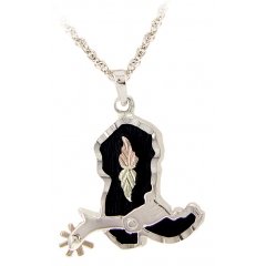 Black Hills Gold Necklace - Western Boot