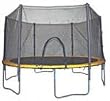 14ft Enclosure Net System with poles and net for a 14ft Frame with 6 U-Leg Trampoline (Trampoline not included)
