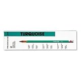 Prismacolor Turquoise Drawing Pencils, Degree 6B, Black (SAN2272) Category: Colored and Drawing Pencils