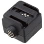 Adorama Sony Shoe Adapter To Use Minolta or Sony Flash On Other Cameras.(also has pc port)