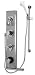 Zurn Z7533-dv-2p-hw Stainless Steel Temp-gard Aqua-panel Temp-gard Aqua-panel Z7533-dv-2p-hw Shower Panel With Pressure Balanced Shower Valve, Diverter, And Metering Feature Z7533-dv-2p-hw