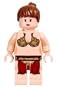 LEGO Star Wars LOOSE Mini Figure Slave Leia (Light Flesh)