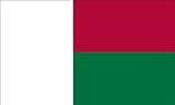 America's Flag Company FF3X5NMAD1 3-Foot by 5-Foot Nylon Madagascar Flag