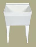 FM Florestone Model FM Utility Sink - White
