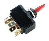 Seachoice Illuminated Toggle Switch On / Off / Momentary On 6 Terminals