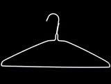 50 Wire Hangers 18" Standard White Clothes Hangers