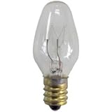 KEYSTORE INTL MCO LIMITED 70979 Weatherproof 3PK4W Clear Night Bulb, Pack of 10