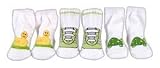 Dimples Let's Go to the Park Unisex Three Pairs Duck, Gym Shoe and Turtle Socks, 0-12 months