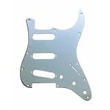 Fender Pickguard - Strat 3 Single Coils- Chrome