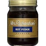 Mrs Richardsons hot fudge topping 16 oz Glass Jar