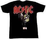 AC/DC - Angus / Mitch O'Connell - Black Jersey T-shirt