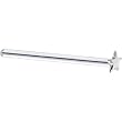 Solid 14KT White Gold Star Straight Fishtail 3/4 - 18 Gauge