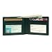 Men's Flat Wallets | Men's ID Wallets - Royce Leather Men's Id Flat Fold Wallet (Black)