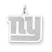 Sterling Silver New York Giants Large Ny Charm - NF1336SS