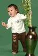 Sckoon Organic Zen Kimono & Pants Butterfly /Bamboo (Kimono/Pants sold separately) Pants - Size 6-12 Months